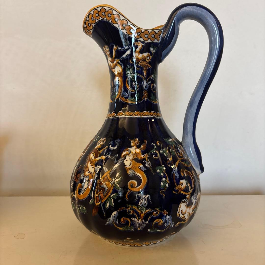 ジアン　ルネッサンス　ジアンブルー 水差し