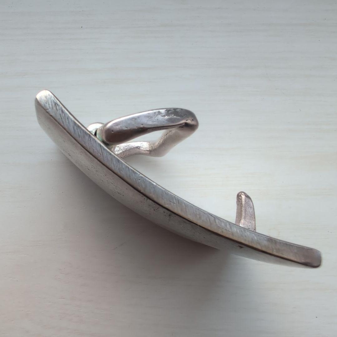 THE FLAT HEAD 金属製バックル 新品未使用 真鍮　シルバー
