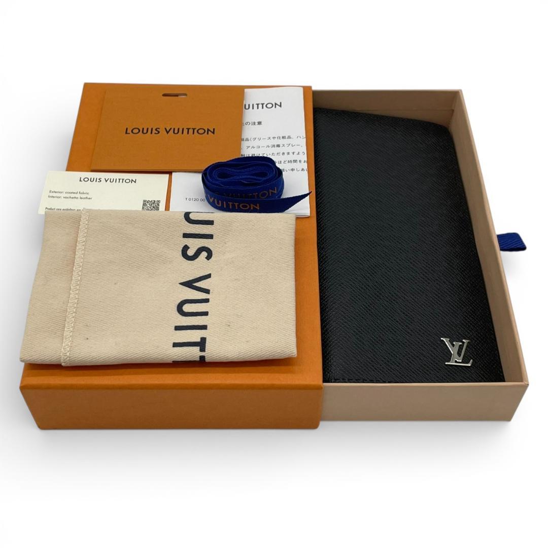 【ほぼ未使用】ルイヴィトン タイガ ポルトフォイユ・ブラザ 二つ折り長財布