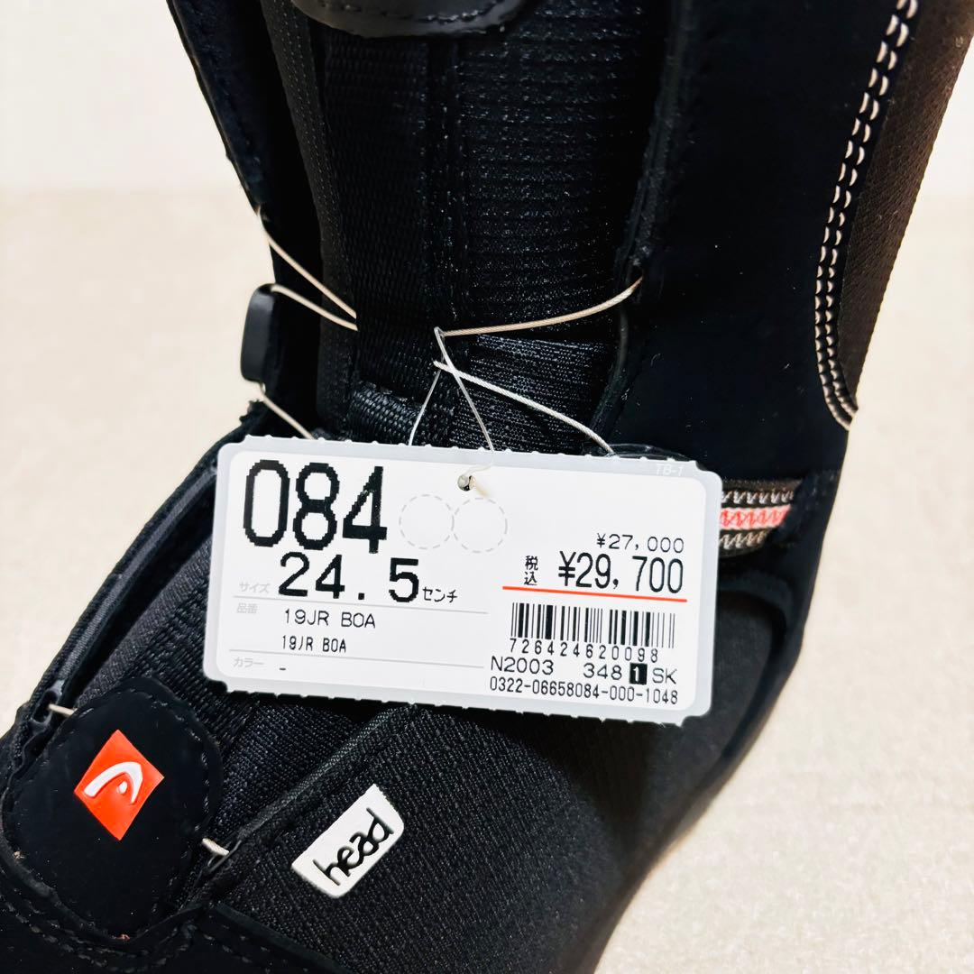HEAD スノーボードブーツ 24.5cm JR ジュニア　キッズ　レディース