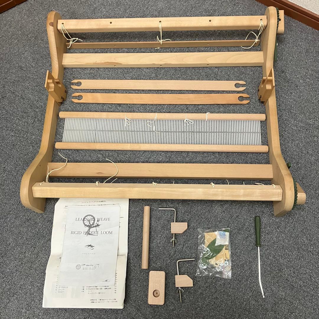 【美品】Ashford 卓上織り機 アッシュフォード　織幅60cm