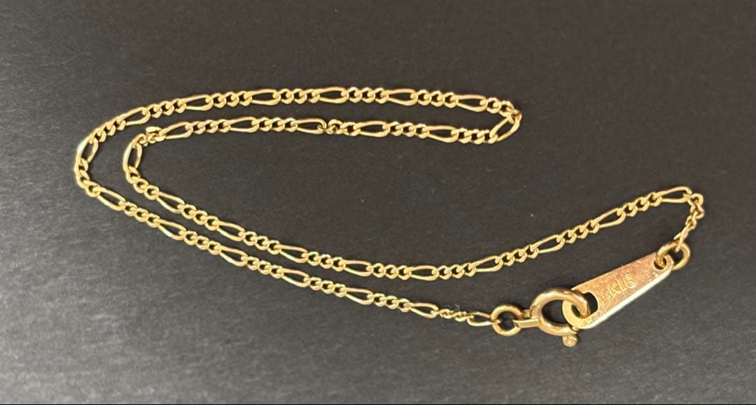 K18 18金 ゴールド チェーン ブレスレット 1g