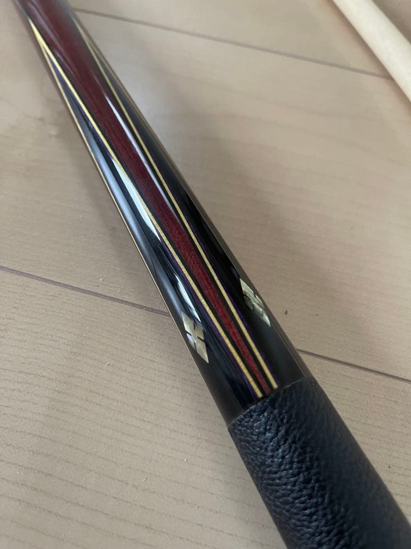 美品　革巻きアダム　adam ビリヤードキュー　ハギ　MEZZ メッズ
