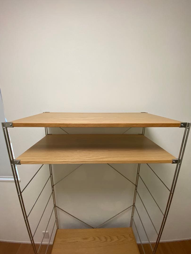 【ymdaniel】　無印良品　ステンレスユニットシェルフ