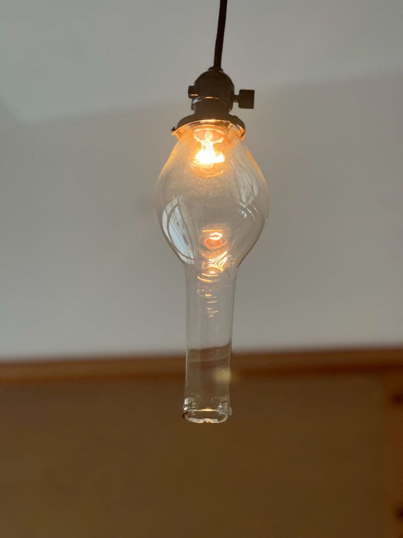 透明ガラスペンダントライト