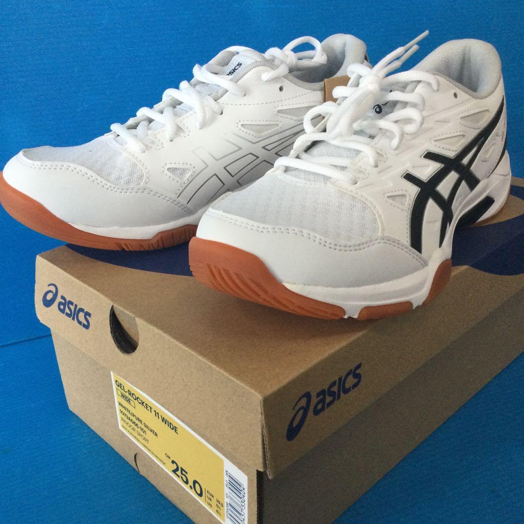 アシックス 1073A066 101 25.0 GEL-ROCKET11WIDE