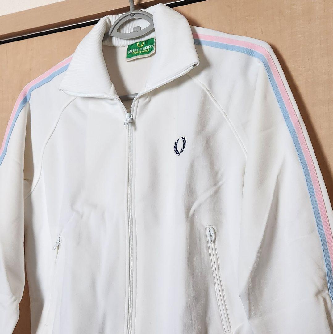 激レア！フレッドペリー レディース ジャージＬ (実質Ｓ～Ｍ) デッドストック