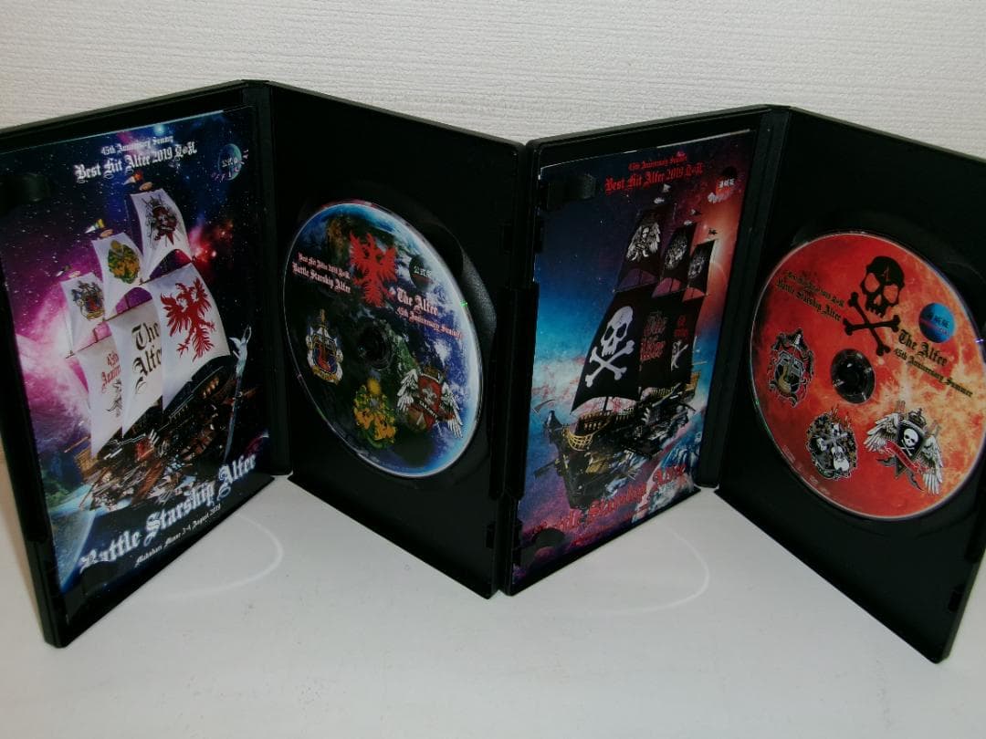 2506-2413 DVD THE ALFEE 2019 夏の乱 公式版＆海賊版