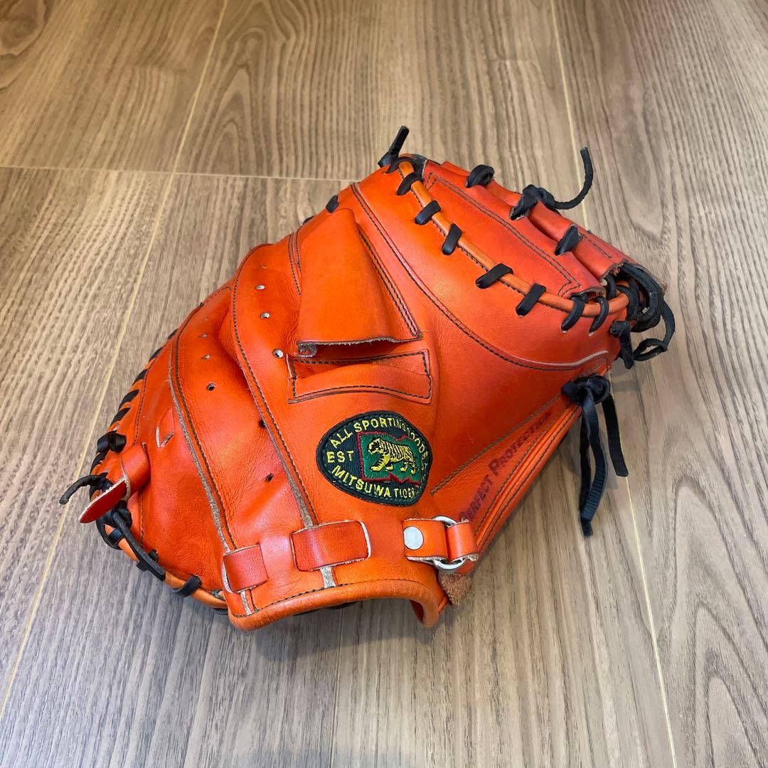 美津和タイガー　キャッチャーミット【硬式用】
