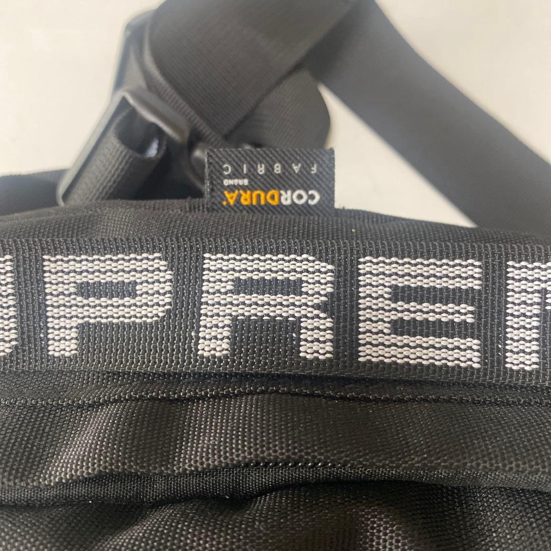 ★Supreme★コーデュラ★ブラック★18ss★ボディバッグ★美品★