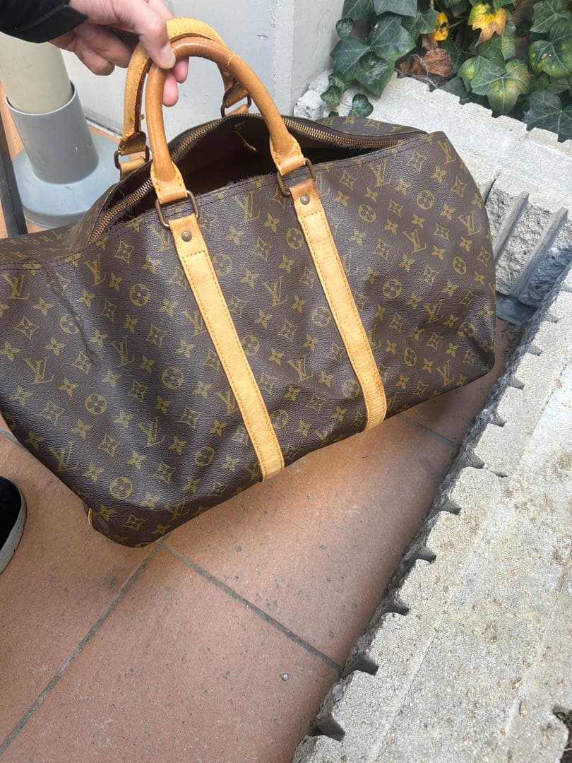 Louis Vuitton ボストンバッグ ブラウン 中型