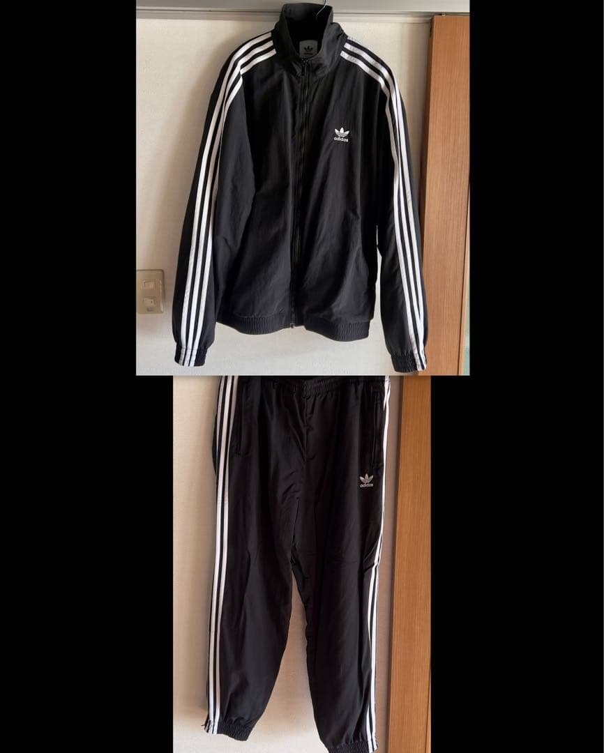 adidas ジャージ　サイズ違いセットアップ（XL/3XL)