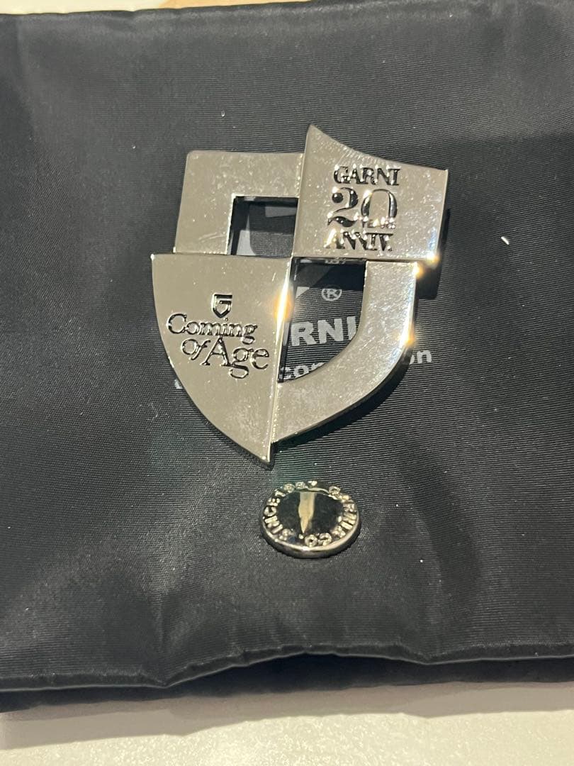 ※値段交渉可　GARNI 925シルバー フェザーバングル　※プレゼント2点付き