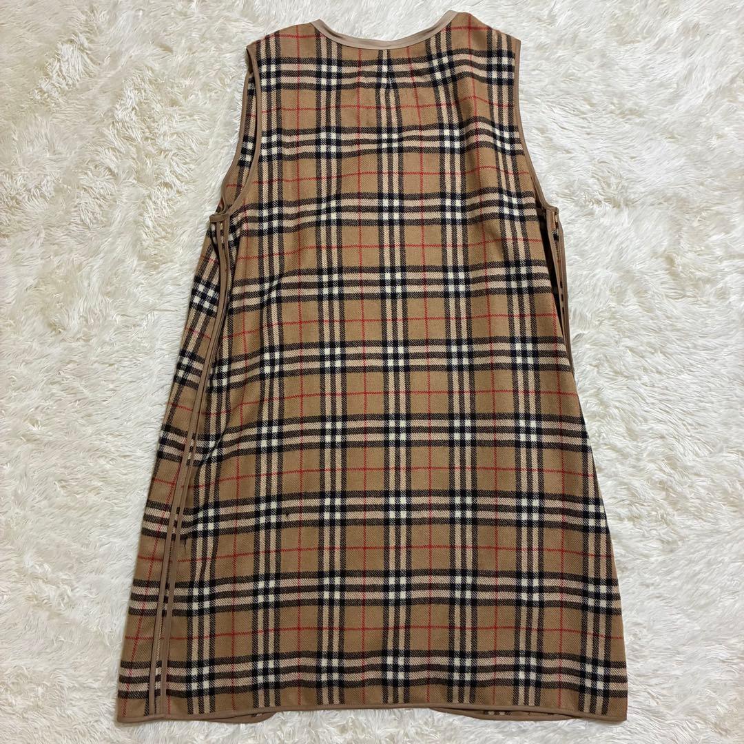極美品 バーバリー トレンチコート 英国製 ライナー ベルト ノバチェック XL