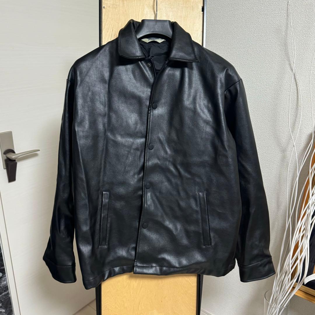 『新品未使用』 Backers PU コーチジャケット メンズ レザー アウター