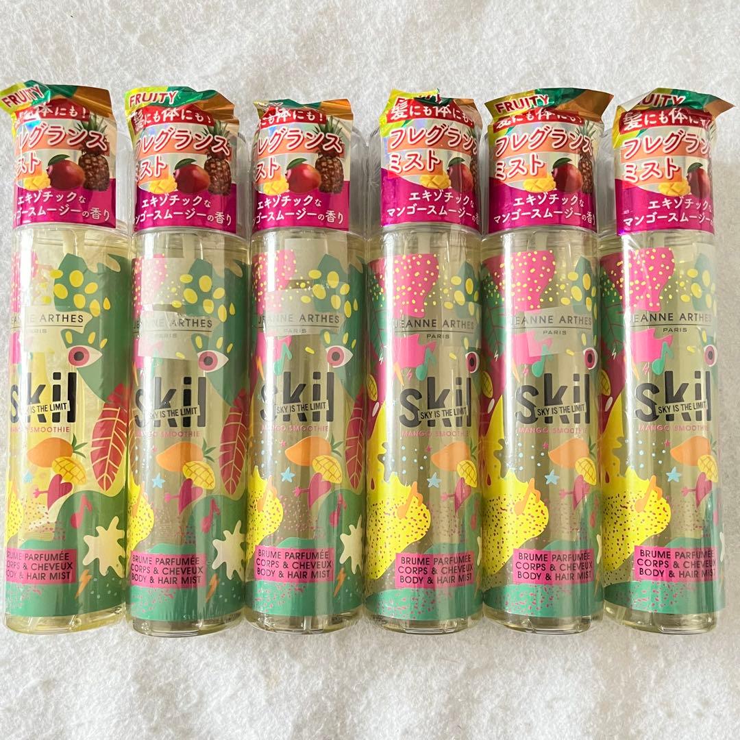 スキル パフューム ボディ&ヘアミスト マンゴースムージー 250ml 6本