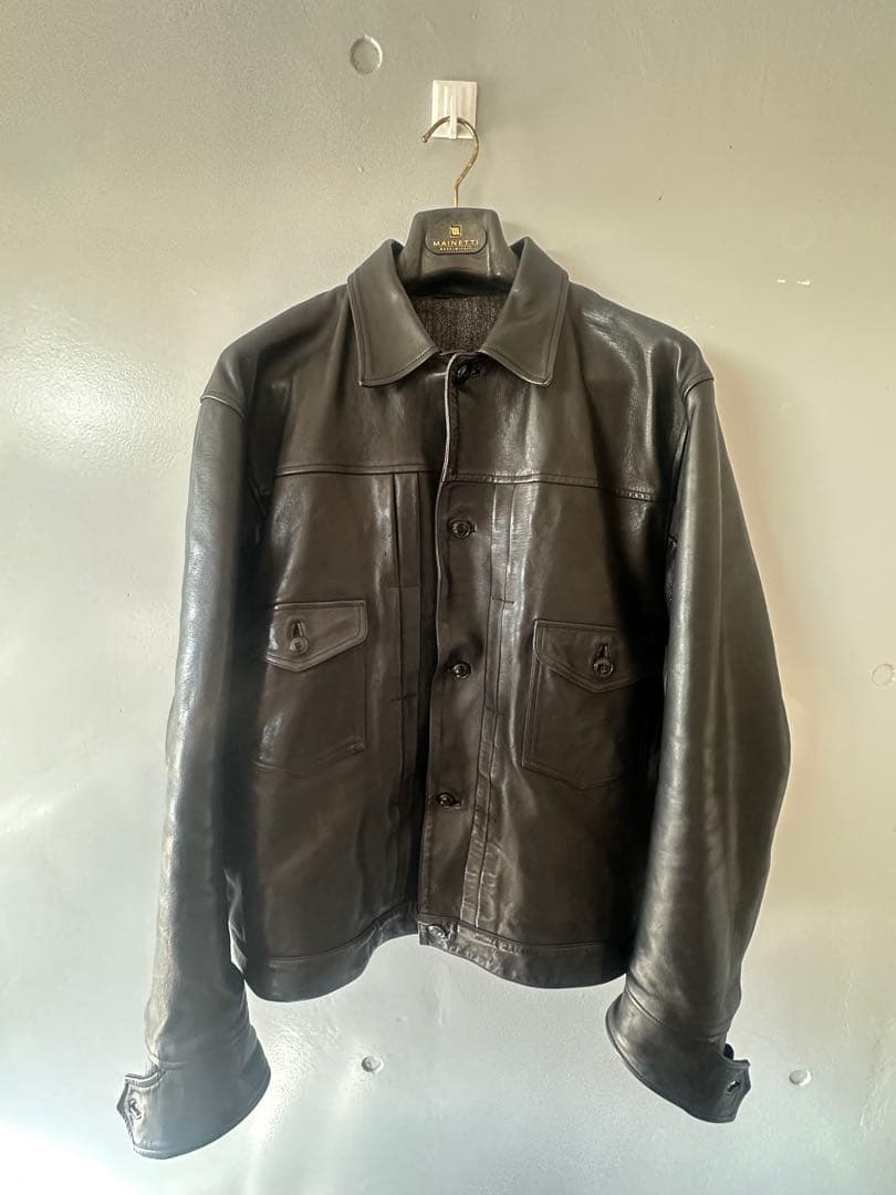 ジャケット・アウター OLD JOE PATINA HORSE-HIDE JEAN JACKET