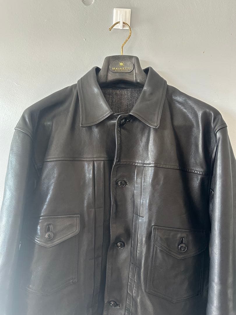 ジャケット・アウター OLD JOE PATINA HORSE-HIDE JEAN JACKET