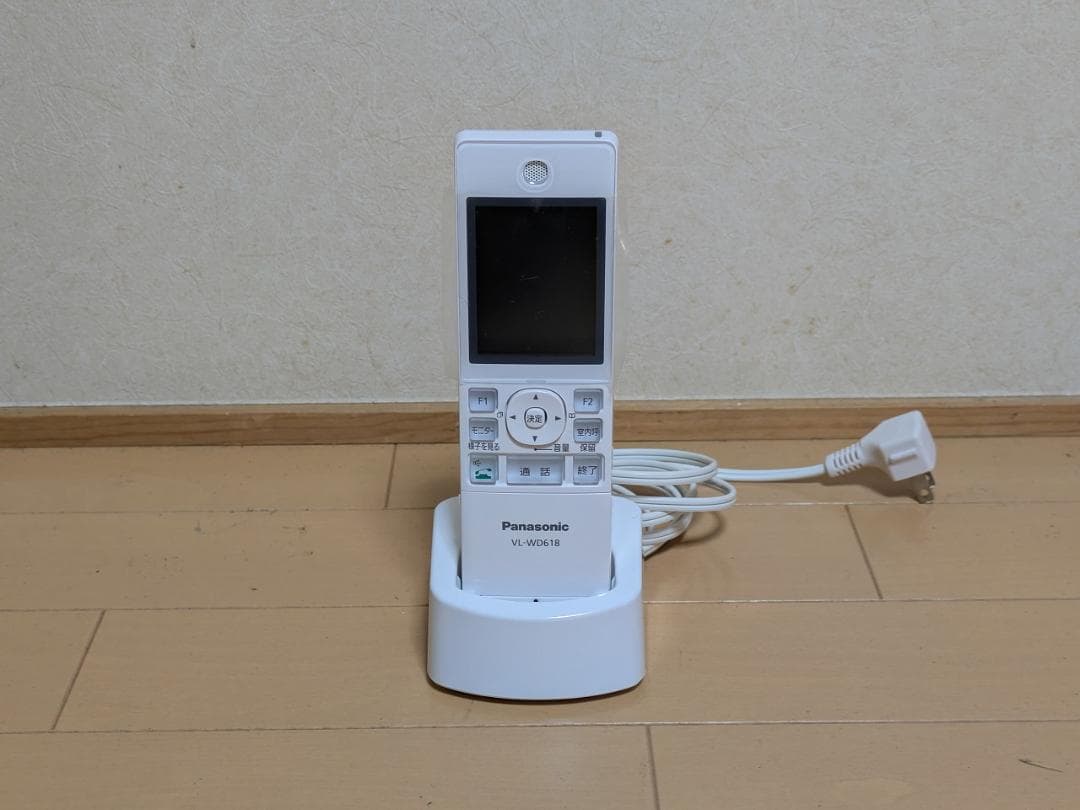 Panasonic　テレビドアホン ワイヤレスモニター子機　VL-WD618