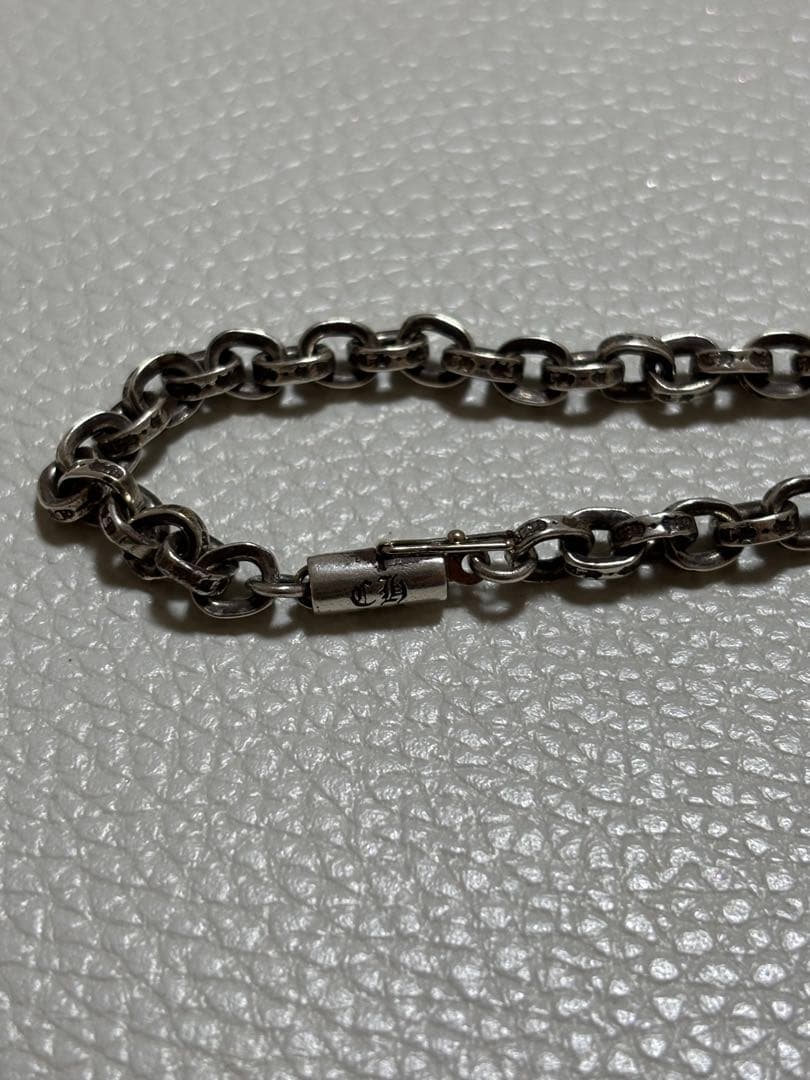 CHROMEHEARTS (クロムハーツ)ペーパーチェーンブレスレット7inch