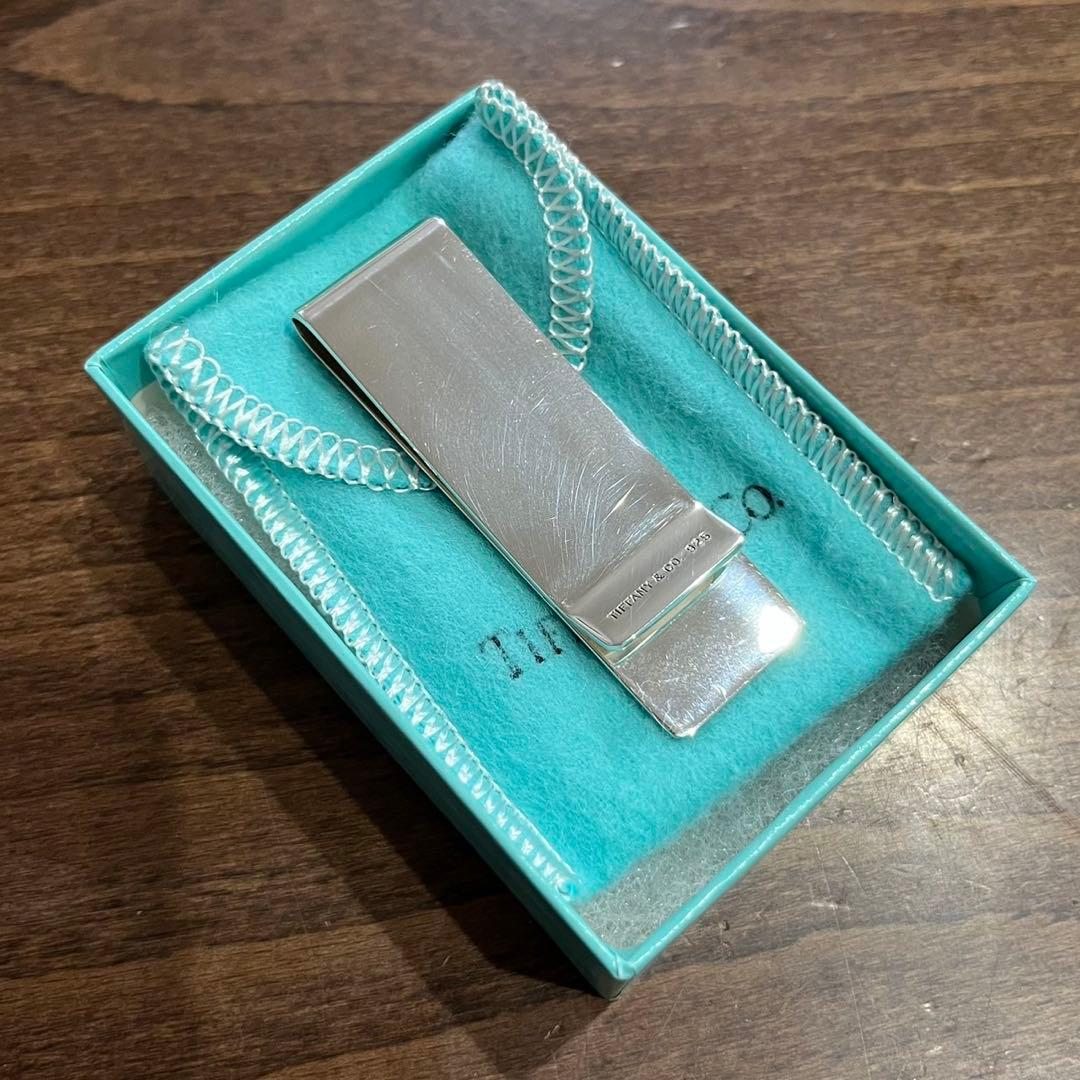 TIFFANY&Co. 　ティファニー　マネークリップ　美品　SV925　箱付き