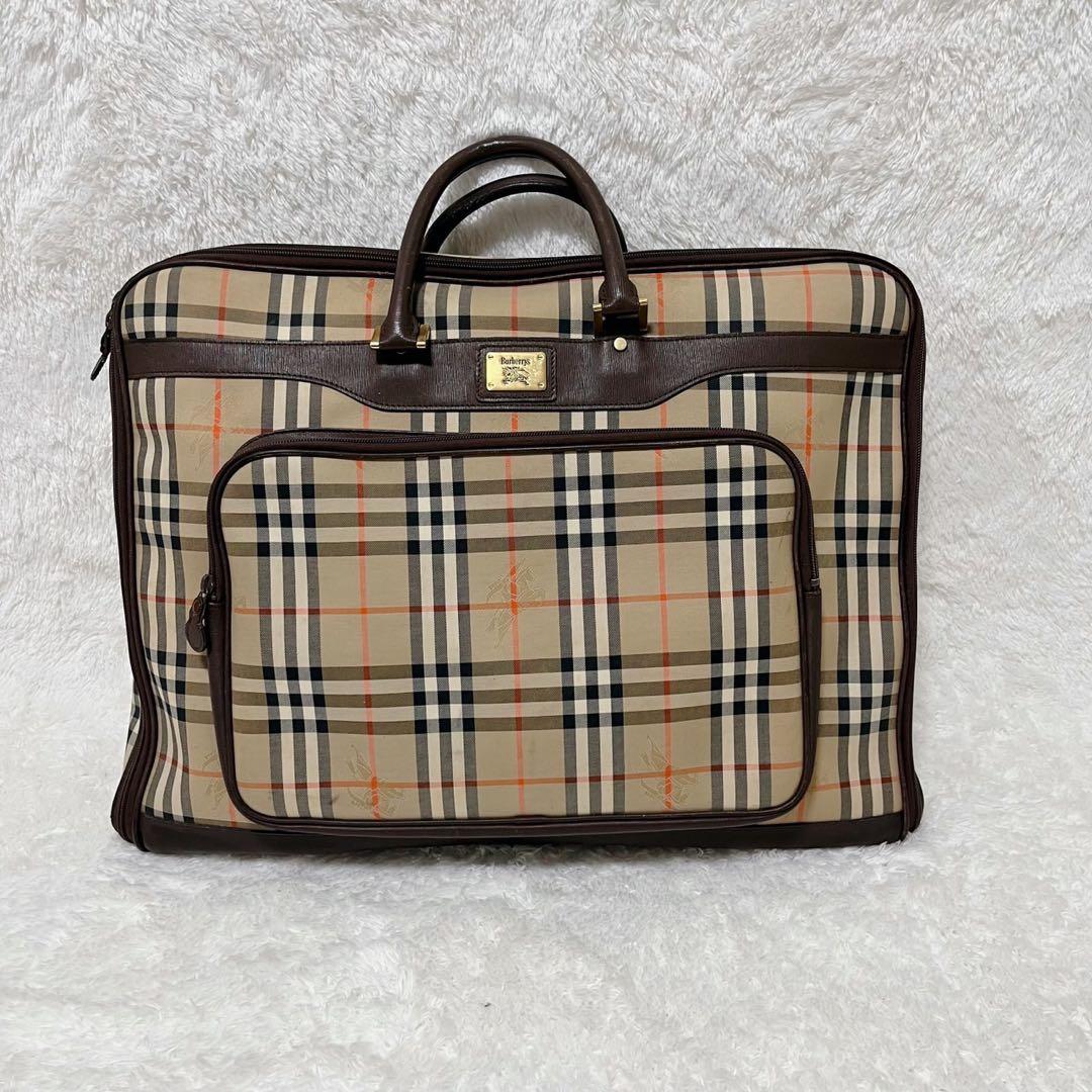 Burberrys バーバリーズ　ガーメントケース　ノバチェック バッグ