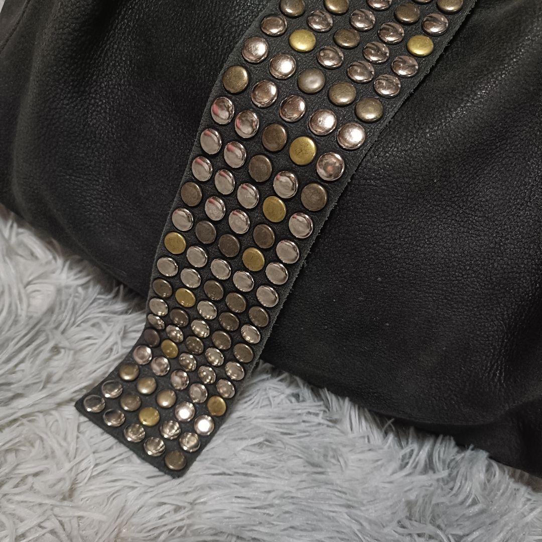 バッグ y2k 00s Archive TRES toteBag Studs BLACK