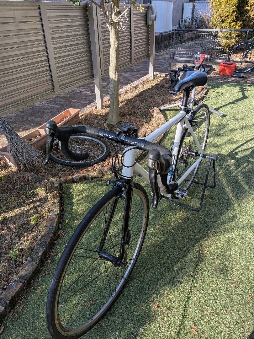 TNIアルミカーボンフォーク　tt515 ct525 165〜175cm中古品