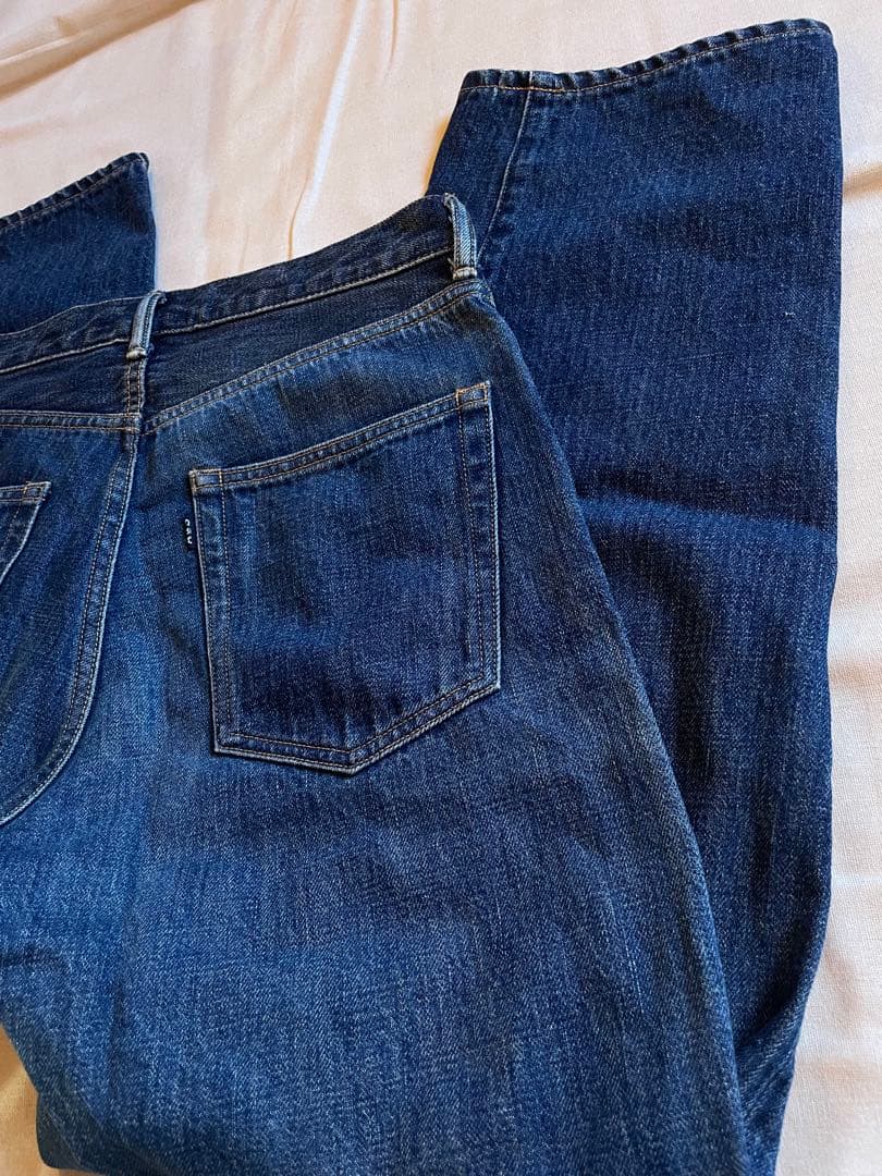 美品　アーツ&サイエンス　ストレートデニム ブルー