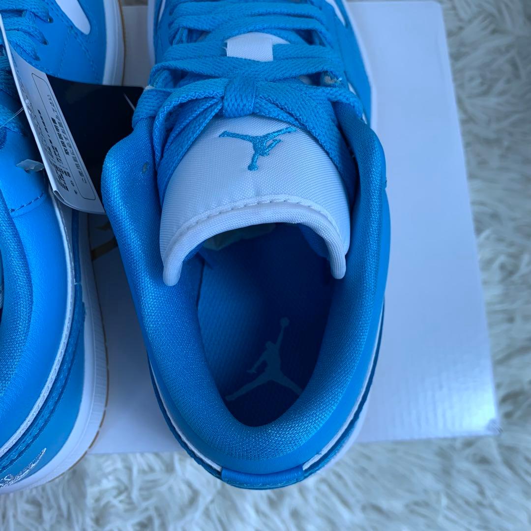 新品Nike Air Jordan 1 Low \"White/Blue\" 25