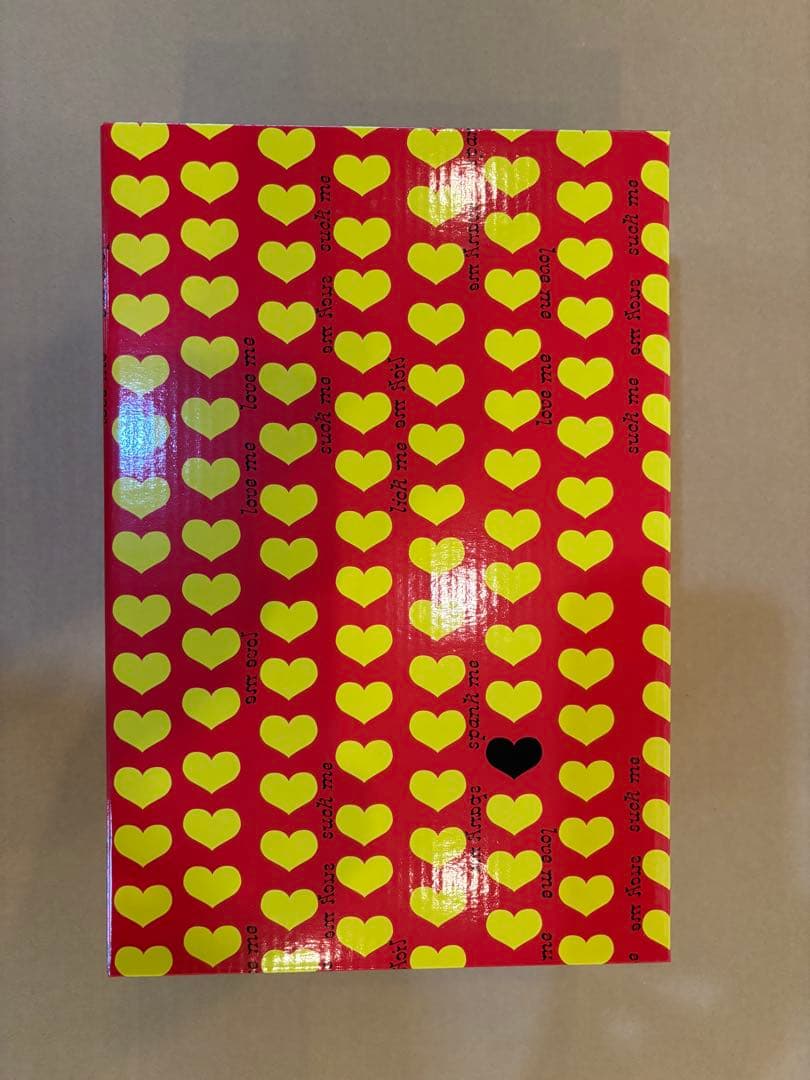 BE@RBRICK Yellow Heart Reverse 100％ 400％