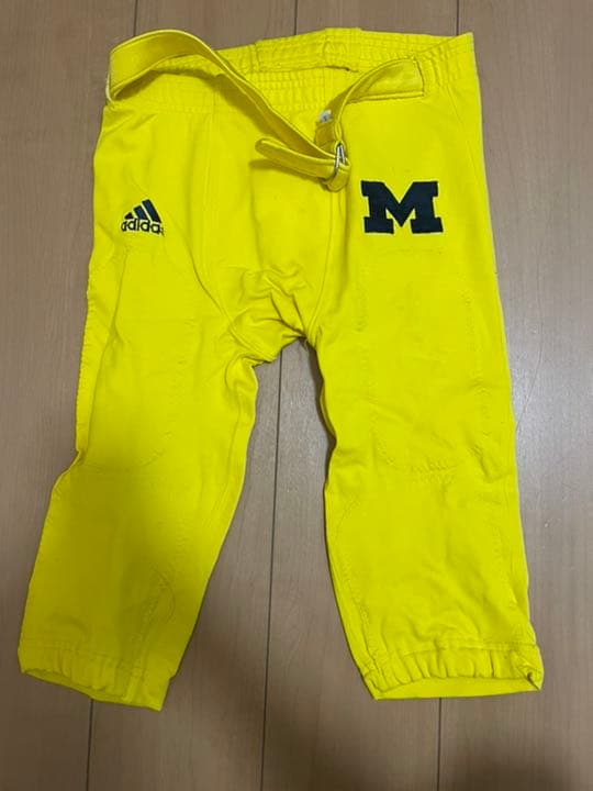 Adidas ミシガン フットボールパンツ フッパン アメフト