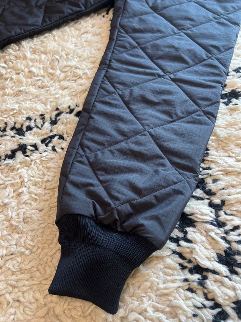 パンツ NEAT Rhombus Quilting Track Pants BLACK