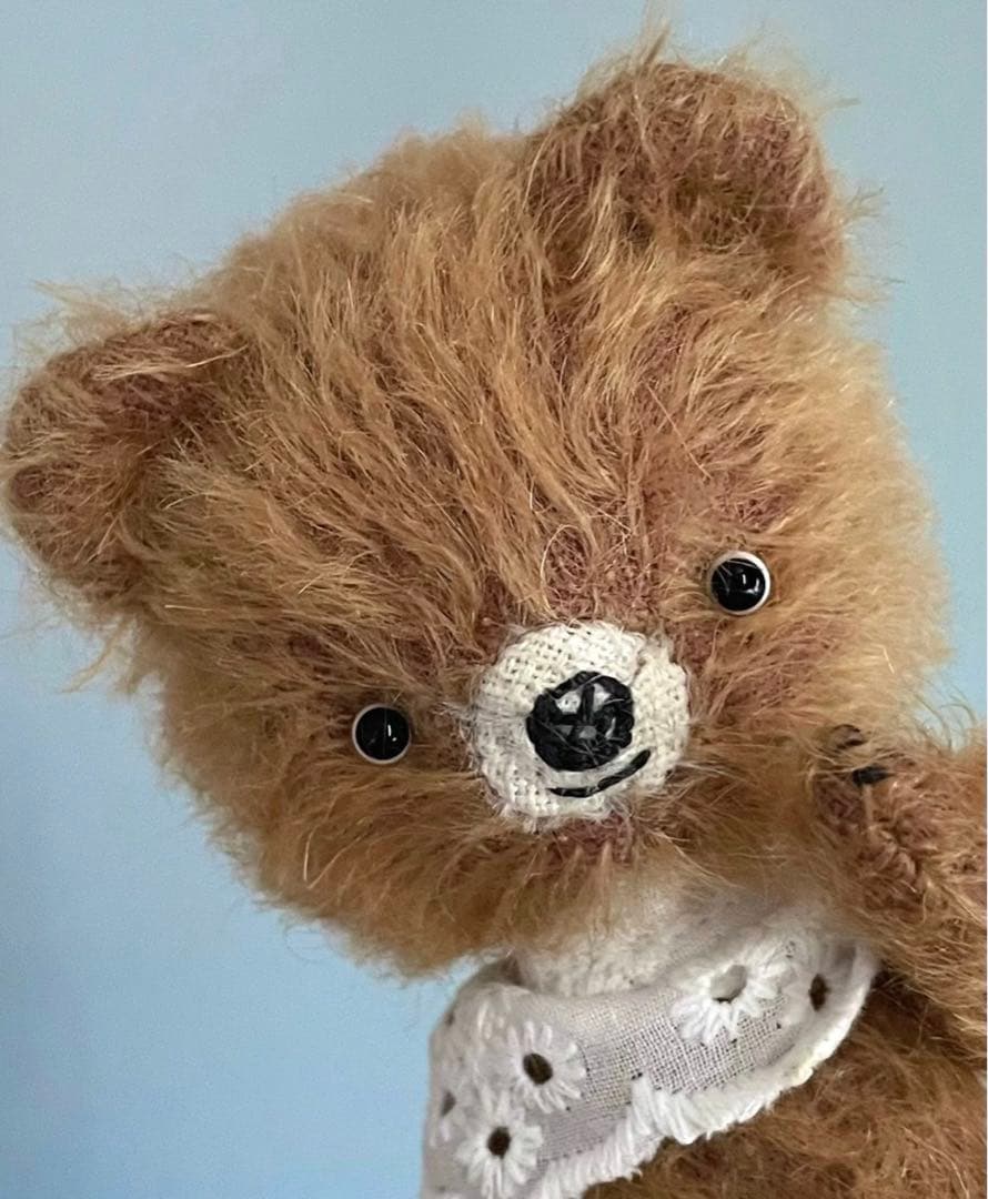 大人しいくまさん アーティストベア テディベア 海外作家様 ハンドメイド