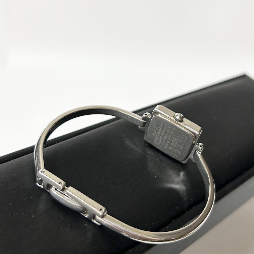 GUCCI グッチ QZ 腕時計 スクエアフェイス 1900L 動作確認済