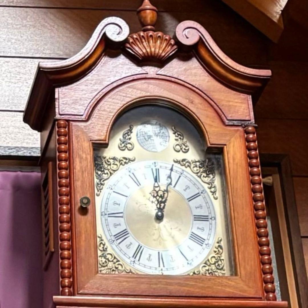 SEIKO ホールクロック 重錘式 振り子時計 稼働品 説明書付 周年記念品