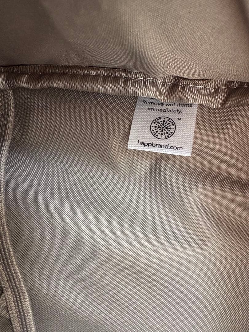 HAPP Levy Backpack Blackマザーズバッグ キルティング