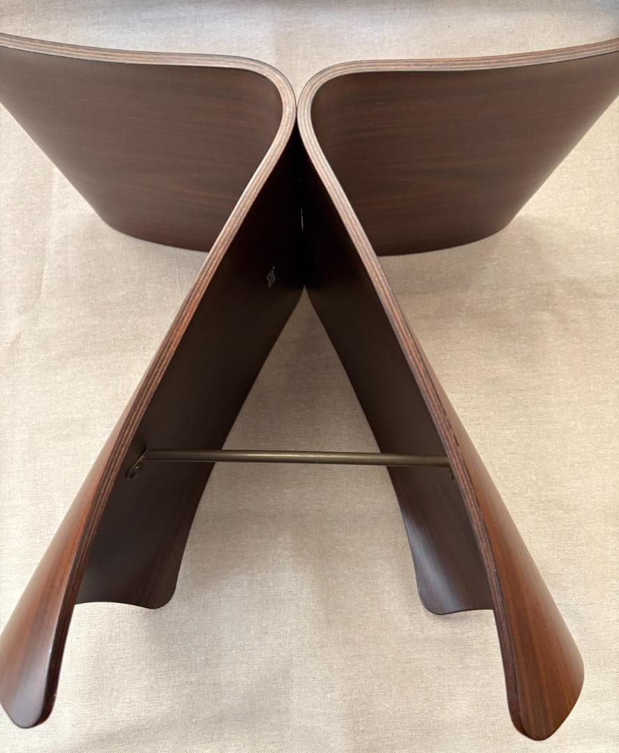 美品 天童木工 バタフライスツール S-0521RW-ST 柳宗理