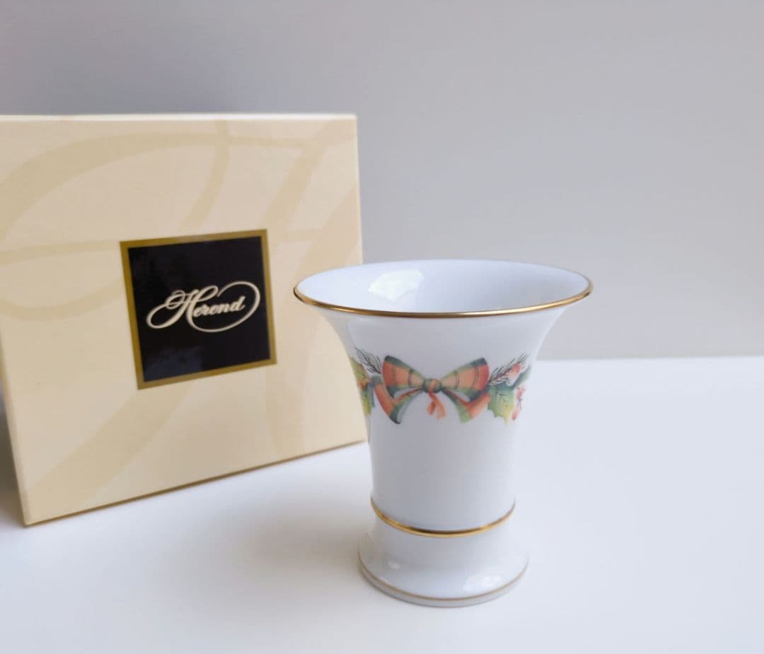 ✩希少品✩ヘレンド　ノエル　フラワーベース