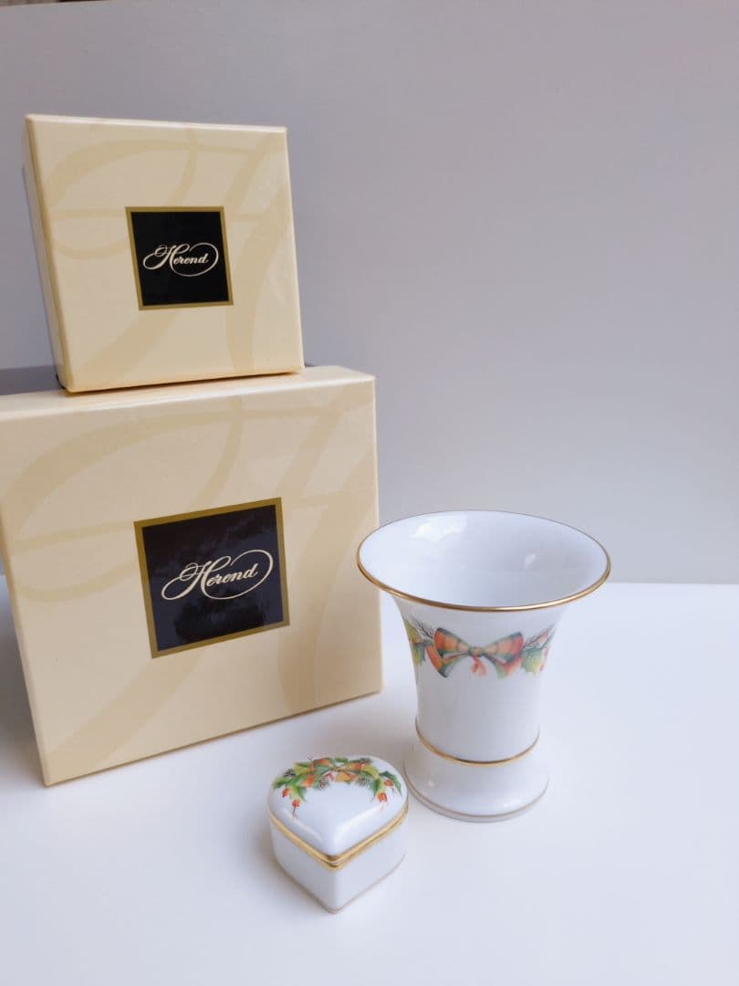 ✩希少品✩ヘレンド　ノエル　フラワーベース