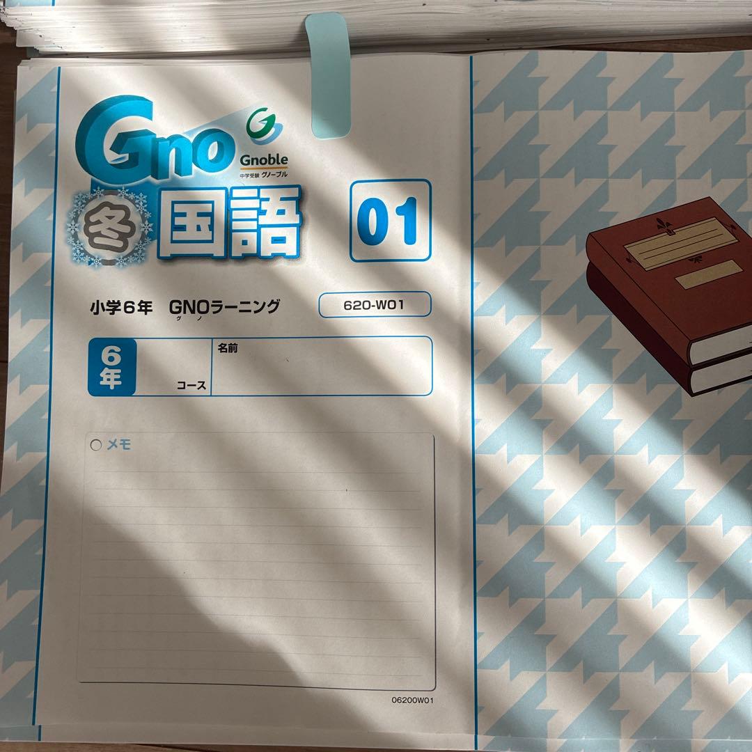 最新Gno 国語 6年 教材