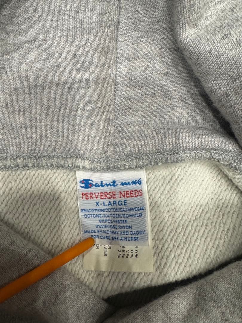 セントマイケル　SAINT Mxxxxxx グレー パーカー セットアップ
