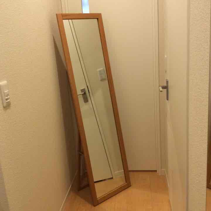 無印良品☆大きな鏡  スタンドミラー