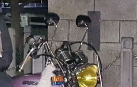 N*様 本物 当時物 ナポロッキーミラー 左右セット