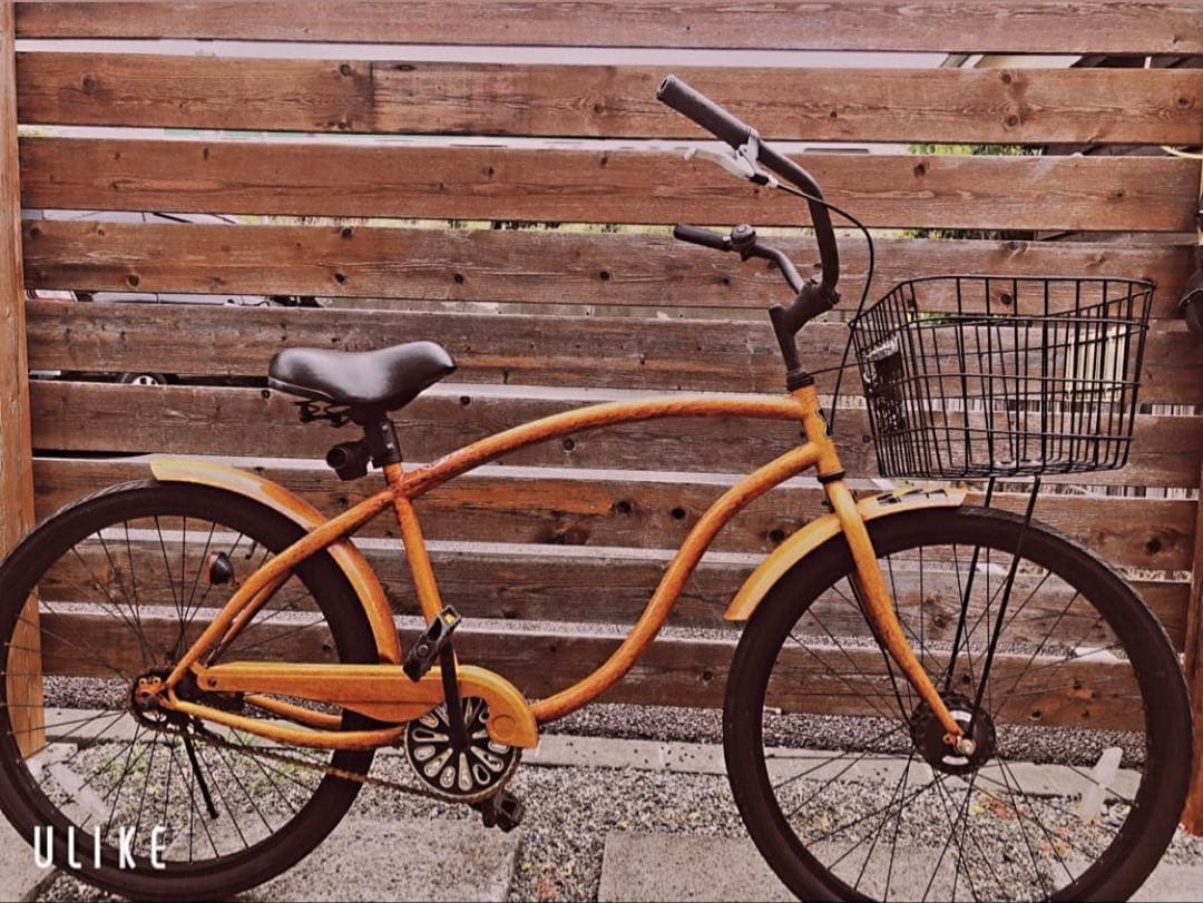 ビーチクルーザー 自転車 26インチ