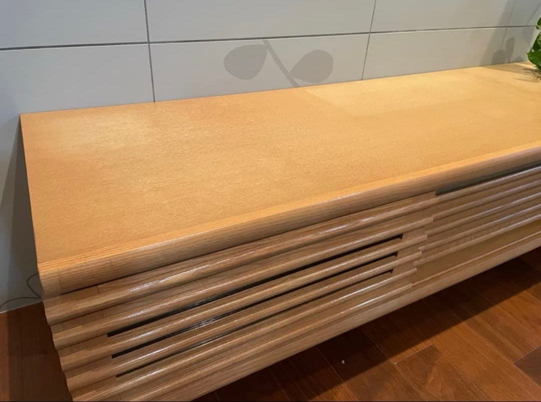 【最終値下げ】ナチュラルウッド　リビング サイドボード ローボード　テレビ台