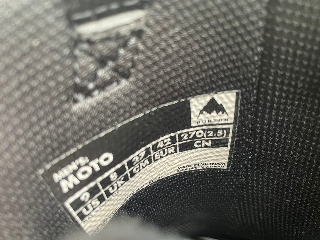 Yasu　バートン ブーツ 23-24 モト スピードゾーン 27cm