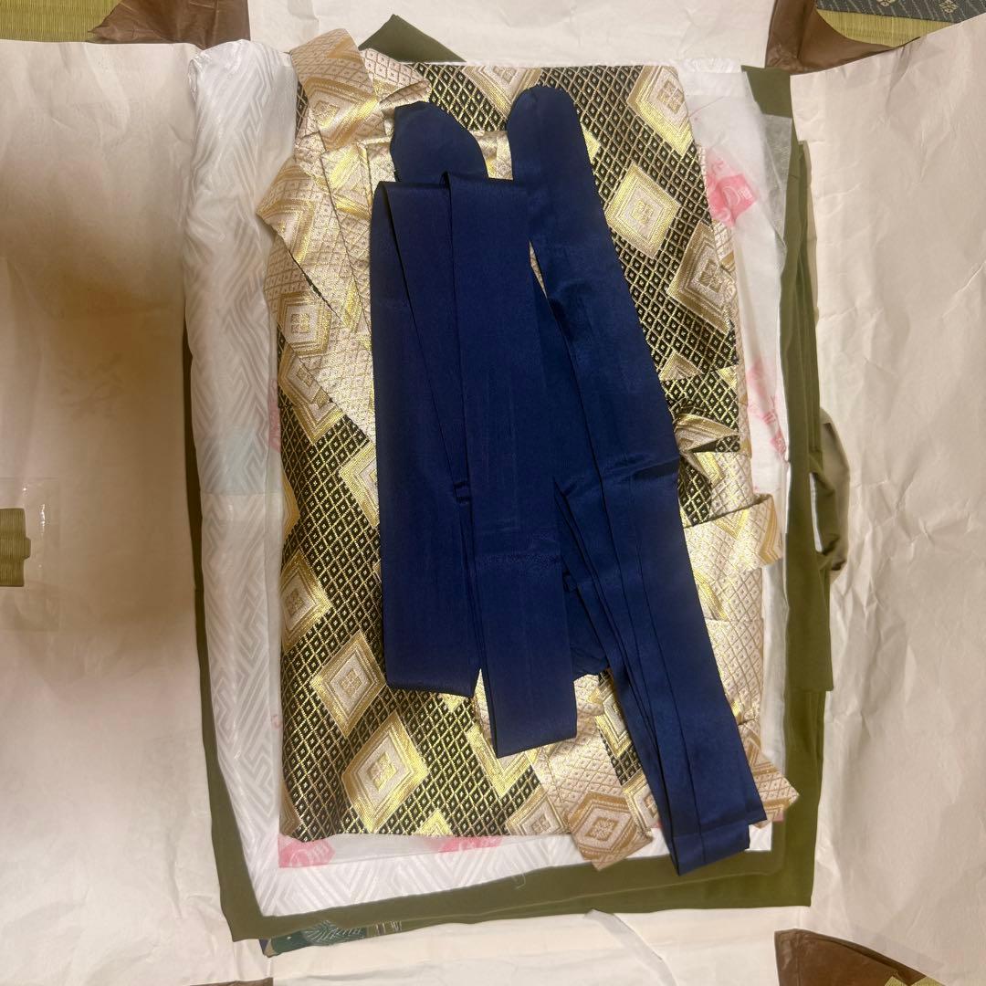 箱付き　七五三　男の子　5歳　フルセット　着付け紙付