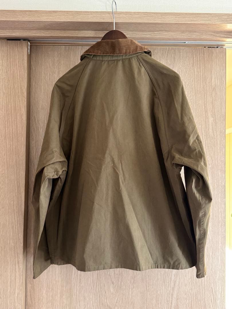 試着のみ　Barbour バブアー トランスポート　ノンオイルドジャケット 38