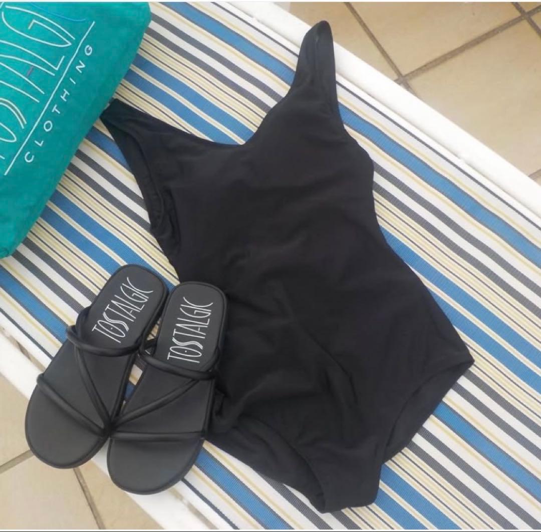 Tostalgic clothing ブラック 水着 未使用タグ付き